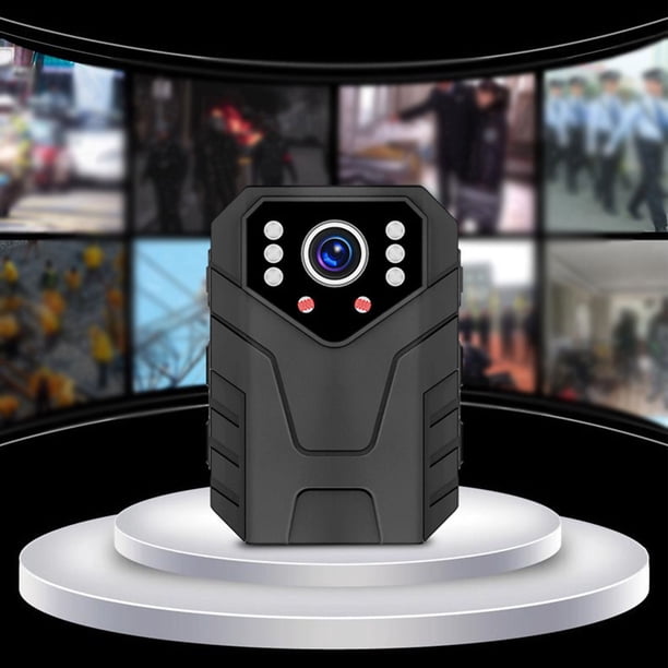 Cámara Corporal ANGGREK Cámara De Seguridad Portátil 4K HD Con Visión Nocturna Y Detección De Movimiento