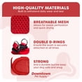 thumbnail image 5 of Arnés para Perros Downtown Pet Supply Mediano Rojo, 5 of 5