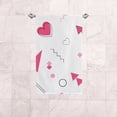thumbnail image 6 of GZHJMY Seamless pattern of hearts, Bath Shower Towels Set of 2 for Bathroom -Soft Microfiber Hand Towel Absorbent Soft Decorative Face Towel for Kids 30 x 15 inch, 6 of 6