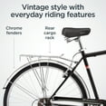thumbnail image 5 of Schwinn Wayfarer 7 Hybrid Bike, 700c Wheel, Ages 14+, Black, 5 of 8
