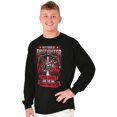 thumbnail image 4 of Retired Firefighter Proud Volunteer Men's Big & Tall Long Sleeve Graphic Tee Brisco Brands 2X, 4 of 5