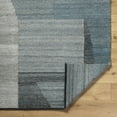 thumbnail image 4 of BoutiqueRugs Yatin Southwestern Area Rug - Outdoor Safe - Slate Gray, Charcoal, Steel Blue - 5' x 7'6", 4 of 6