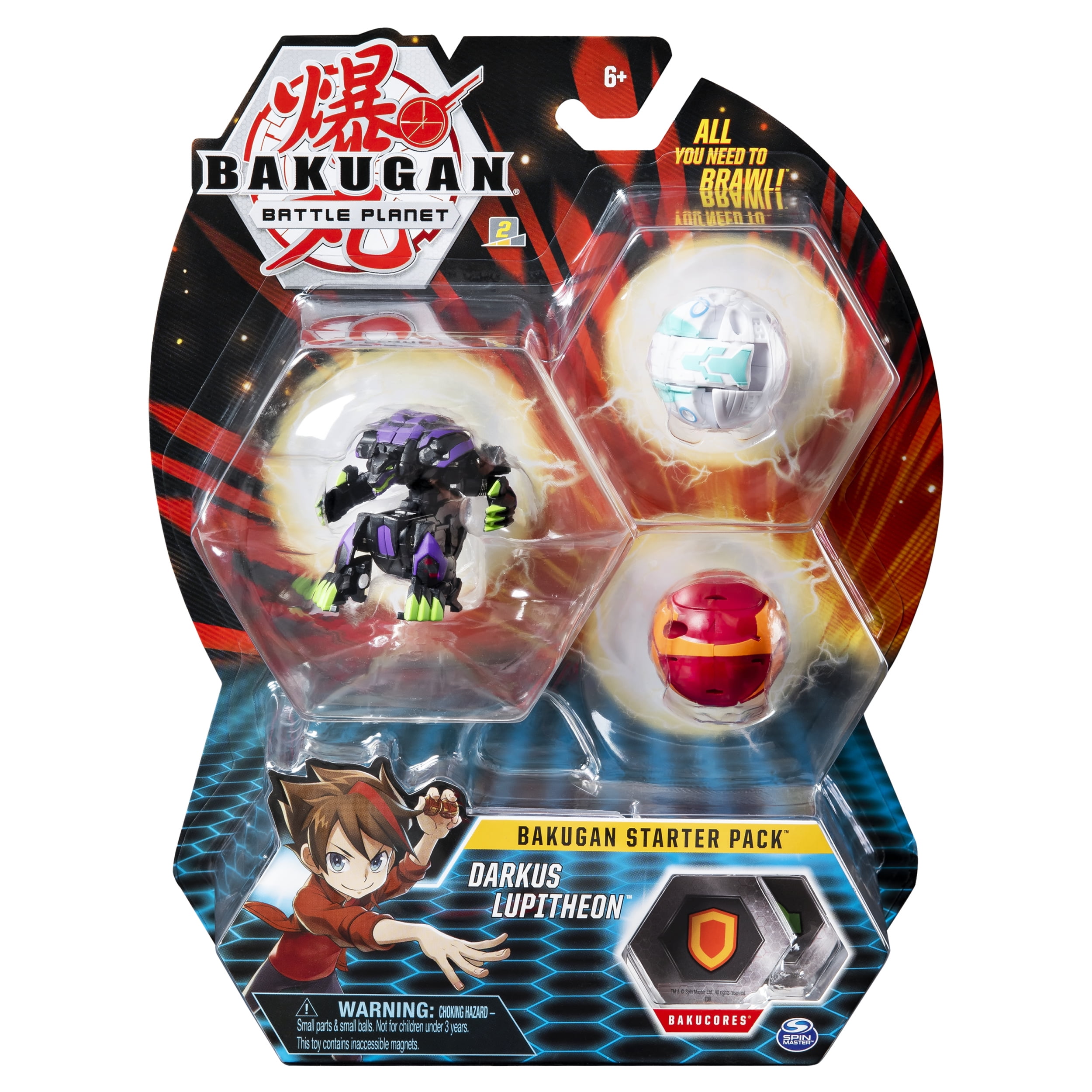 Bakugan Starter Pack 3-Pack, Darkus