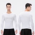 thumbnail image 2 of 6588 Quick Men's Athletic Long Sleeve Shirts - Moisture-Wicking Workout T-Shirt Running Tops - Stay Comfortable and Stylish during Workouts, 2 of 7