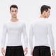 thumbnail image 3 of 3 camisetas de compresión de manga larga deportivas para hombre, de secado rápido, para entrenamiento, 3 of 8