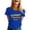 Blue Short Sleeve, variant on Mexico Soccer Jersey for Women Crew Neck Y2k Summer T Shirt Short Sleeve Basic National Flag Color Block Print 2026 T-Shirt Spain Brazil Argentina France Germany Portugal Green 3XL