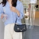 thumbnail image 3 of Bolsos de hombro con cadena de mariposa para mujer carteras pequeñas Ehuebsd informales de Color puro elegantes bolsos Hobo de cuero PU, 3 of 9
