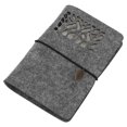 thumbnail image 4 of Art Supplies,Portable Vintage Wool Felt Felt Notebook Writing Pads User-Friendly Design, 4 of 8
