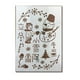 thumbnail image 2 of Inteprter Niños pintura plantilla DIY molde adorno estampado plantilla elementos grabado plantillas álbum de recortes fabricación Decoración del hogar Invierno, 2 of 6