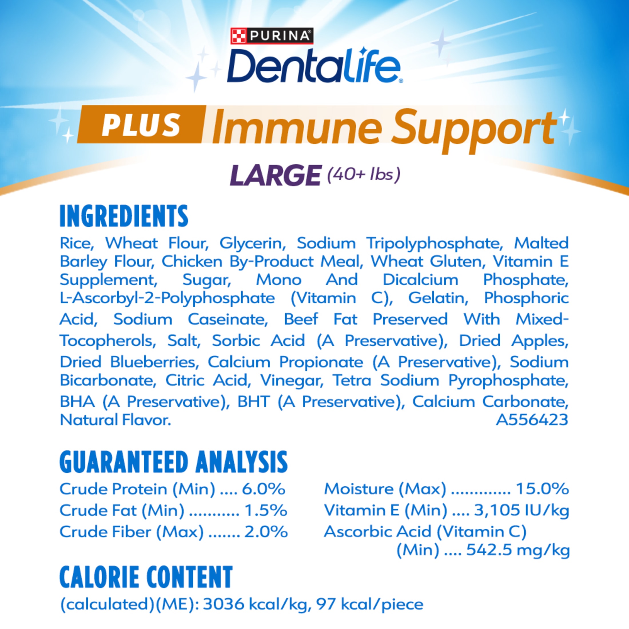Purina DentaLife Plus Immune Support Large Dog Treats photo 5