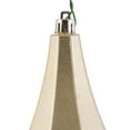 thumbnail image 2 of Vickerman 8" Champagne Candy Finish Diamond Finial Ornament, Pack of 2, 2 of 6