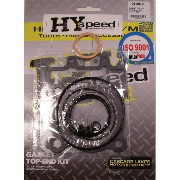 HYspeed Top End Head Gasket Kit Set Kawasaki Bayou 250 2003-2011