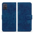 thumbnail image 4 of Dteck for Samsung Galaxy A51 Case, PU Leather Embossed Comic Flip Wallet Case with Cart Slot Hand Strap and Kickstand Shockproof Protective Case for Samsung Galaxy A51 6.5" 2020 Women Men, Blue, 4 of 9