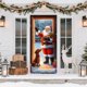thumbnail image 5 of Decoraciones de Navidad Interior 35 X 71 Pulgadas Marco de Puerta de Navidad - Patrón de Santa Claus - Decoración de Puerta de Navidad - Decoración de Fiesta Del Festival, 5 of 6