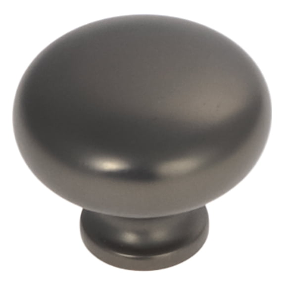 1-1/4" Dia. Cottage Cabinet Knob - Black Mist