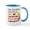 White/Blue Inside, variant on CafePress - Funny Being An Adult Mugs - 11 oz Ceramic Mug - Novelty Coffee Tea Cup