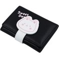 thumbnail image 2 of Cute Cat Girls Wallet for Teens Kids Women Slim Tri-Fold Wallet Purse Card Holder Organizer With Paw Pendant, 2 of 5
