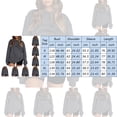 thumbnail image 3 of Gibobby Sudadera mujer Sudaderas de Navidad para mujer cuello redondo manga larga blusa de gran tamaño(Naranja,XG), 3 of 3