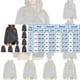 thumbnail image 3 of Gibobby Sudadera oversize mujer Sudadera delgada y ligera con gráficos divertidos de manga larga para mujer(Gris,CH), 3 of 3