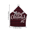 thumbnail image 3 of Cubiertas de la Silla de Navidad Cubierta de Respaldo Corto Decorativo 65x50cm, Poliéster de la Serie Santa Claus para el Comedor Cubiertas de la Silla Del Banquete Del Hotel para el Comedor Conjunto, 3 of 3