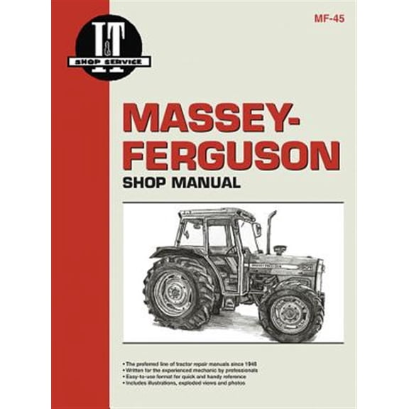 Pre-Owned Massey-Ferguson MF362-398 Tractor Service Repair Manual ^