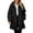 Long:Black, variant on Womens Vest on Sale, Women's Fashion Solid Color Casual Sleeveless Winter Vest with Pocket Zipper Coat Fleece Vest Women Winter Vest for Women Brown XXL