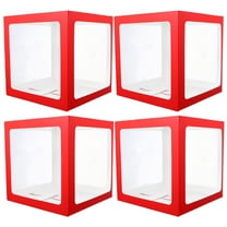 WHAMVOX  4 Pcs Balloon Box Boxes Different Party Decoration