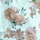 thumbnail image 2 of TaTaai Women's V-Neck Chiffon Shirt Double Layer Three-Quarter Sleeve Loose Blouse Floral Print A-Line Top Breathable Elegant Wear Gift, 2 of 7