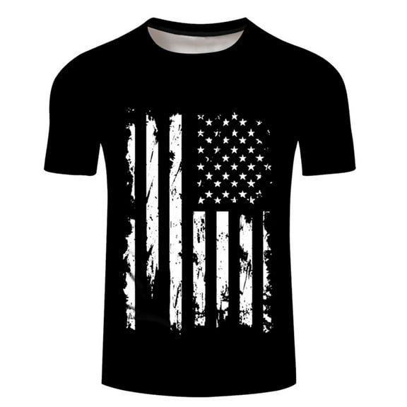 NECHOLOGY Mens Graphic T-Shirts T-Shirt For Men Regular Fit Black Black 3X-Large