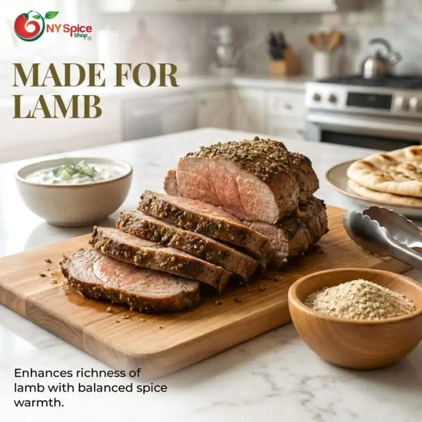 NY SPICE SHOP Lamb Gyro Seasoning - 3 Pound - Greek Gyro Seasoning - Mediterranean Lamb Spice - Mediterranean Spice Blend for Gyros - Gyros Mix Shawarma Lamb Spice