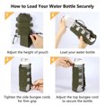thumbnail image 7 of BASSDASH MOLLE Water Bottle Holder Pouch with Shoulder Strap Modular Bag for Fishing Hunting Hiking Travel Outdoor Activities, 7 of 7