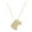 E, variant on A Z Bubble Letter Necklace Gold Balloon Initial Necklaces Rhinestone Letter Pendant Necklaces For Women Trendy