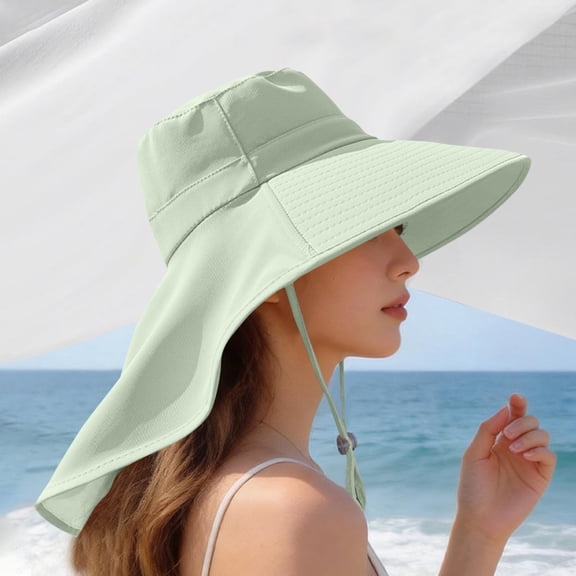 Noric Women's Wide Brim Sun Hats with Adjustable Chin Strap UPF 50 UV Protection Summer Beach Hat for Hiking Camping Fishing