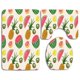 thumbnail image 1 of ABPHQTO Fruta Piña Tropical Juego de alfombras de baño de 3 piezas Alfombra de baño Alfombra de contorno y tapa de inodoro ABPHQTO Cont-CHAPPLE-13447, 1 of 2