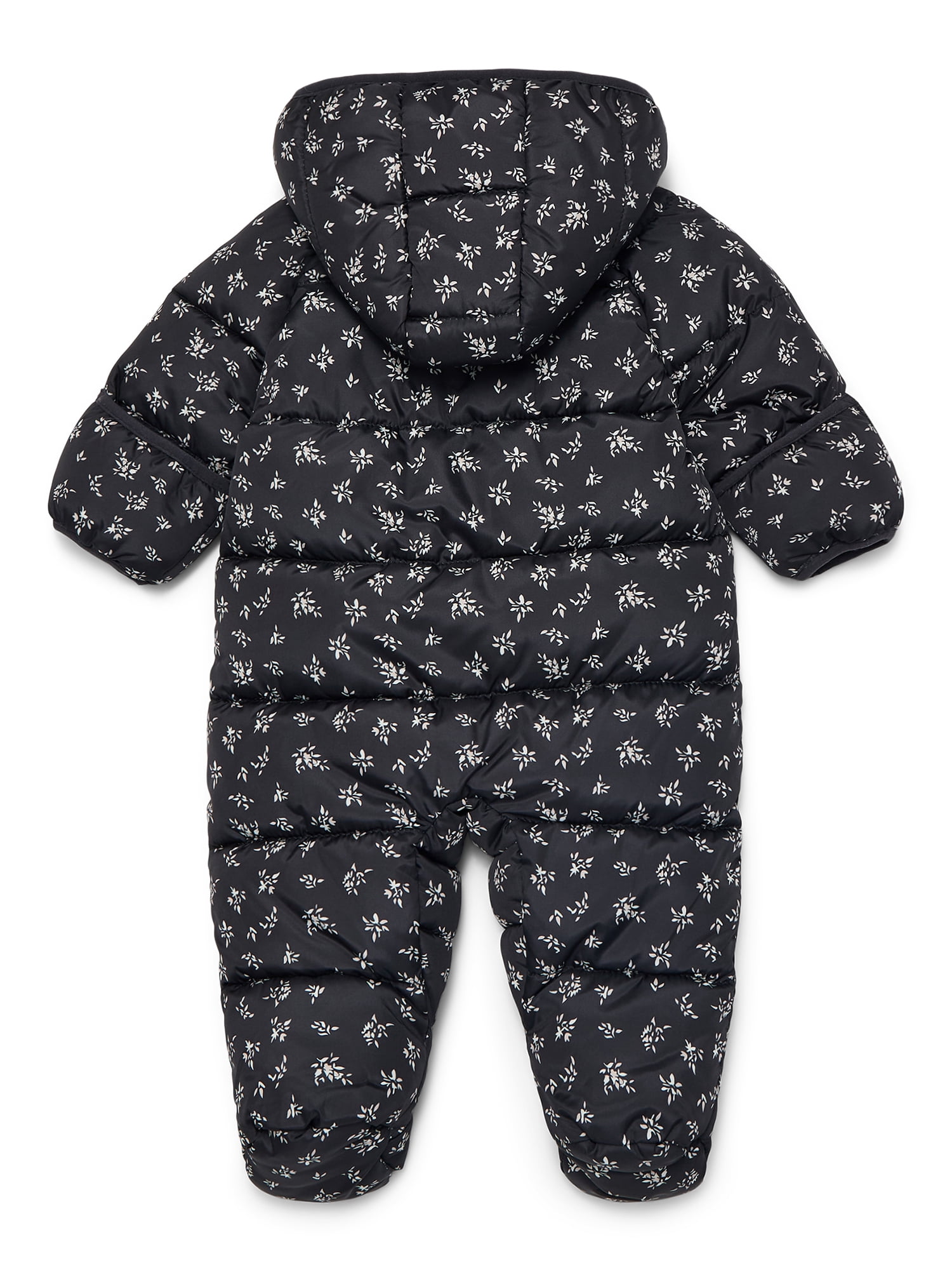 Jessica Simpson Baby Girls' Print Pram with Fleece Lined Hood, Sizes 0M-12M