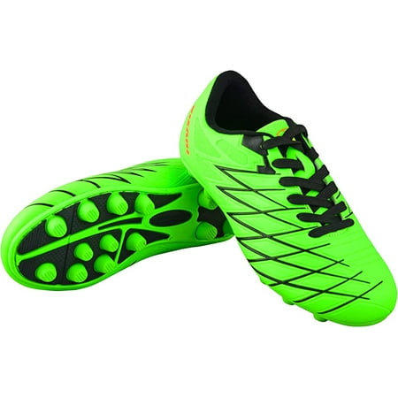 

Vizari Unisex-Kid s Youth and Junior Boca FG Soccer Shoe for Outdoor Firm Ground Football Game-Green/Black