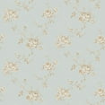 thumbnail image 4 of Galerie Wallcoverings  Palazzo Collection Delicate Floral Vinyl on Non-woven Matte Wallpaper Roll 33 feet x 21 inches - Silver, 4 of 5