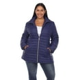 thumbnail image 1 of White Mark Manteau Matelassé pour Femme, 1 of 6