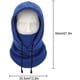thumbnail image 3 of Máscara protectora Cubierta facial de lana de invierno Mujeres Hombres Pasamontañas de esquí a prueba de viento Capucha de nieve cálida para motocicleta Esquí Pesca en hielo Camping, Rojo, 3 of 5