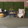 thumbnail image 4 of Nourison Tulum 8' x Round Olive Outdoor Rug, 4 of 10