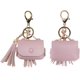 thumbnail image 3 of Funda de carga para Apple Airpods Pro, funda de cuero Pu compatible con funda de carga Apple Airpods Pro - Taropurple(borlas), 3 of 4
