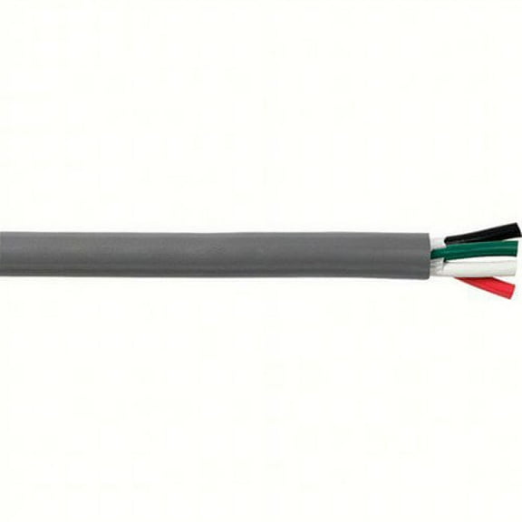 Cobra Wire & Cable  B6G12T40100FT; Multi-Conductor Tinned Copper Cable, 12/4Tc Gry (Bwrg) Round Ul Boat