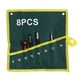 thumbnail image 3 of Sailing Bolsa enrollable para herramientas de llave inglesa de lona Verde (1 pieza, 8 bolsillos), 3 of 3