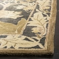 thumbnail image 3 of SAFAVIEH Anatolia Susan Floral Wool Runner Rug, Navy/Sage, 2'3" x 10', 3 of 9