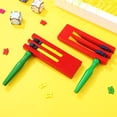 thumbnail image 3 of 2 Pcs Wooden Ratchet Sound Toys Double Layered Wood Matraca Rotating Hand Musical Instruments Matraca Toys for Children, 3 of 6