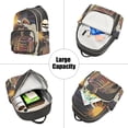 thumbnail image 5 of FORMRS Mini Backpack Purse for Women Travel Daypack Casual Shoulder Bag, Colorful Skeleton with Cloud, 5 of 7