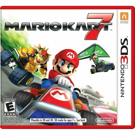 Mario Kart 7 Nintendo 3DS [2DS Luigi 3D 2D Player Fun Online] Brand NEW