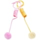 thumbnail image 2 of 2 pelotas de juguete con ventosa para gatos, con resorte, juguete interactivo para gatos de interior., 2 of 6