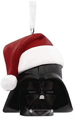Hallmark Star Wars Darth Vader in Santa Hat Christmas Ornament