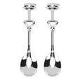 thumbnail image 2 of Un par de cucharas para beber café de acero inoxidable para amantes, parejas, utensilios de cocina, recuerdo de boda, 2 of 8